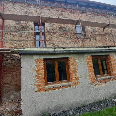 Fasáda a zateplení Maslovice