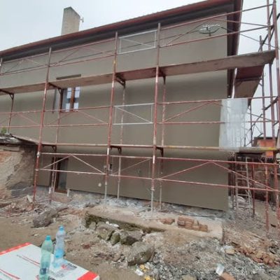 Fasáda a zateplení Maslovice