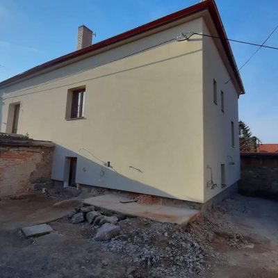 Fasáda a zateplení Maslovice