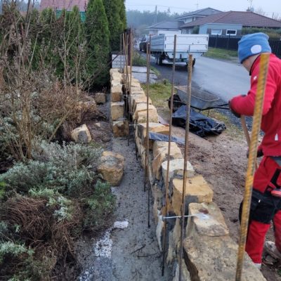 Kamenný plot Vrbová Lhota