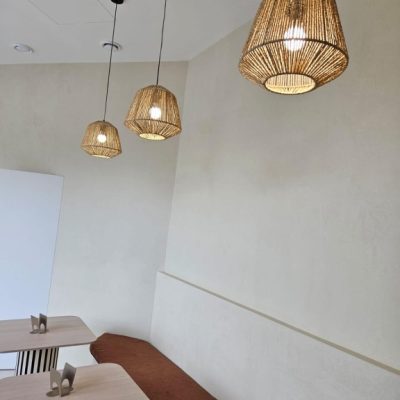 Výstavba kavárny v Karlíně