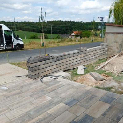 Zámková dlažba Poříčany