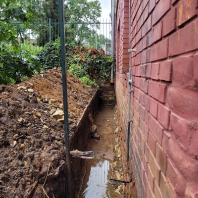 Fasáda družstevní ochoz