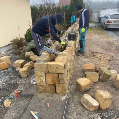 Kamenný plot Vrbová Lhota