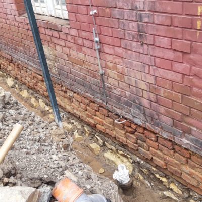 Fasáda družstevní ochoz