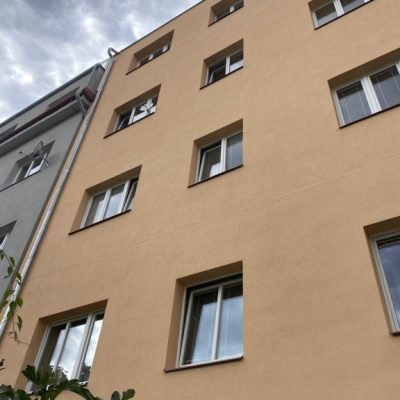 Fasáda družstevní ochoz