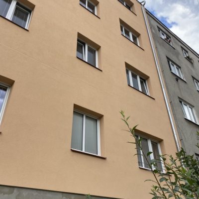 Fasáda družstevní ochoz