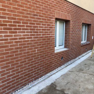 Fasáda družstevní ochoz