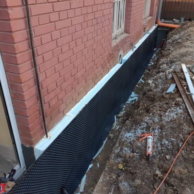 Fasáda družstevní ochoz