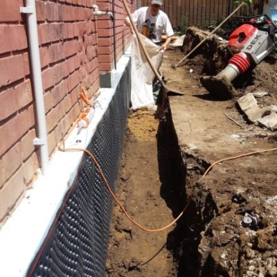 Fasáda družstevní ochoz